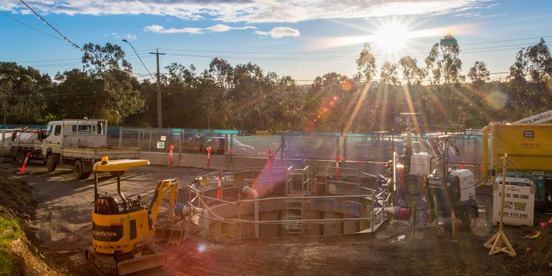 Building A new Sewer Tunnel in North East Link