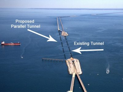 CBBT Virginia Thimble Shoal Parallel Tunnel -