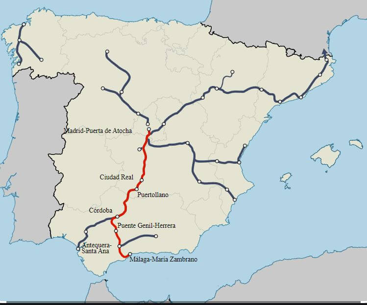 Cordoba-Malaga High Speed Railway