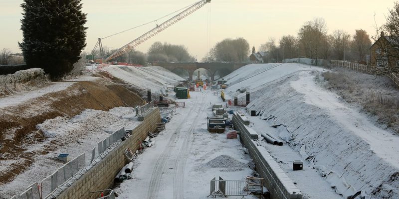 Network Rail Project - East West Rail building for the future at Winslow