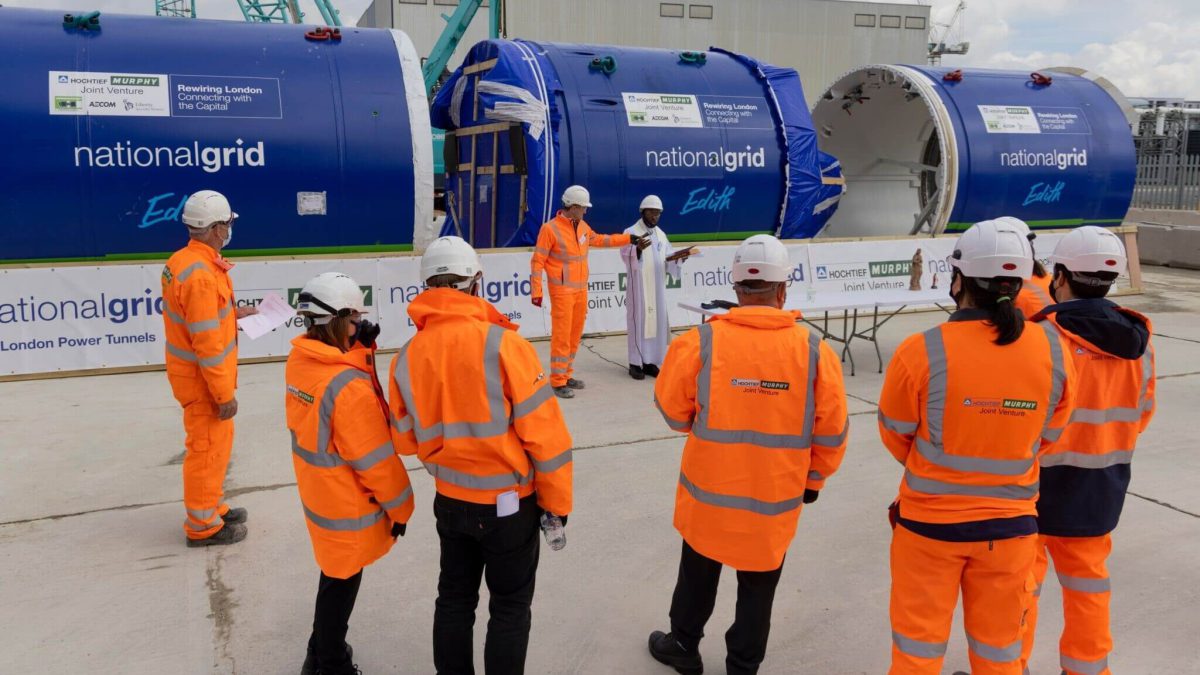 TBM arrives for phase two of London Power Tunnels project