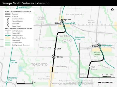 Yonge North Subway Extension - Metrolinx Project