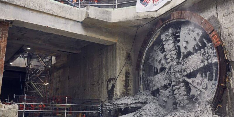 City Rail Links TBM ends journey with remarkable final breakthrough