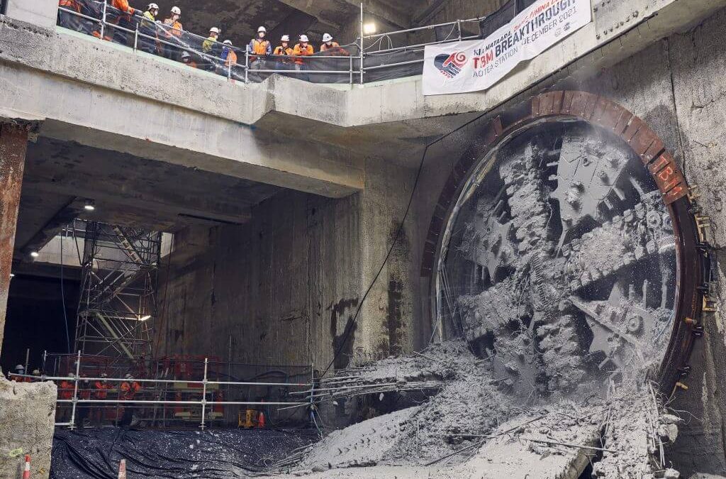 City Rail Links TBM ends journey with remarkable final breakthrough