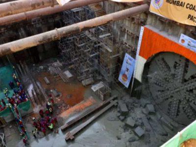 First Success of TBM on Mumbai Coastal Road Project