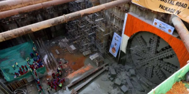 First Success of TBM on Mumbai Coastal Road Project