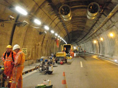 Melide-Grancia Tunnel in Switzerland