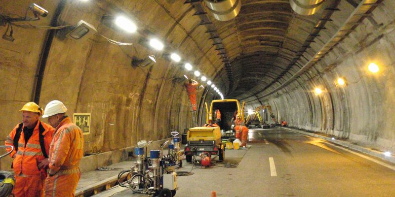 Melide-Grancia Tunnel in Switzerland