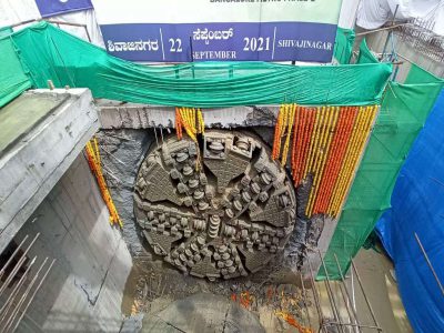 Namma Metro TBM breakthrough