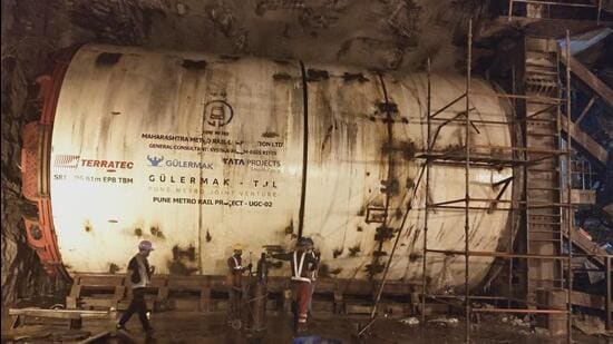 Pune Metro Tunnel Project TBM