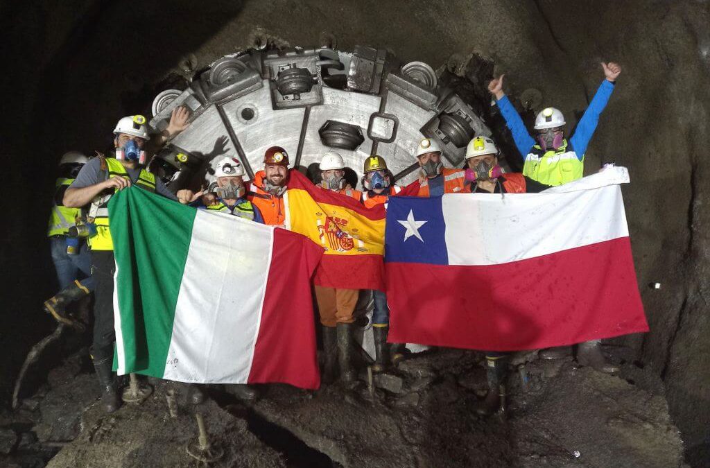 Robbins TBM in Los Condores Hydroelectric Power Project