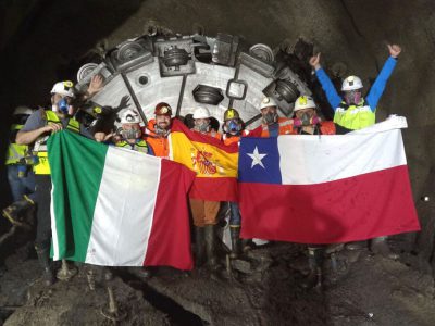 Robbins TBM in Los Condores Hydroelectric Power Project