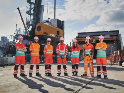 Tideway Project Site and Staff