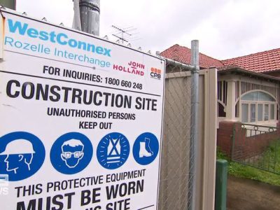 WestConnex Project Site Banner