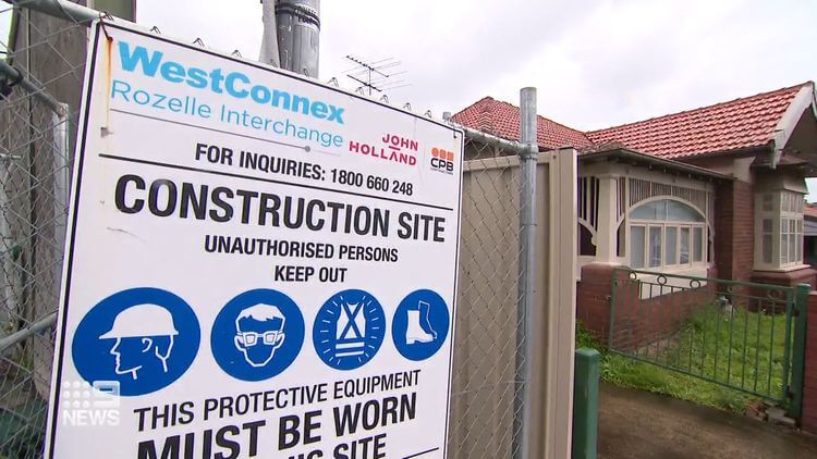 WestConnex Project Site Banner