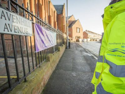 Belfast Flood Alleviation Project in Ravenhill Avenue