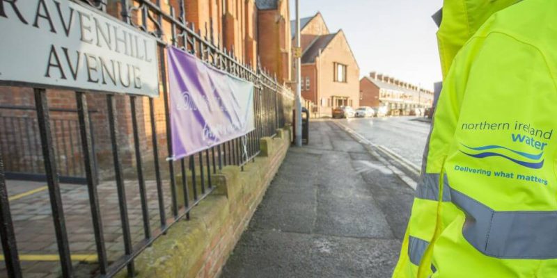 Belfast Flood Alleviation Project in Ravenhill Avenue