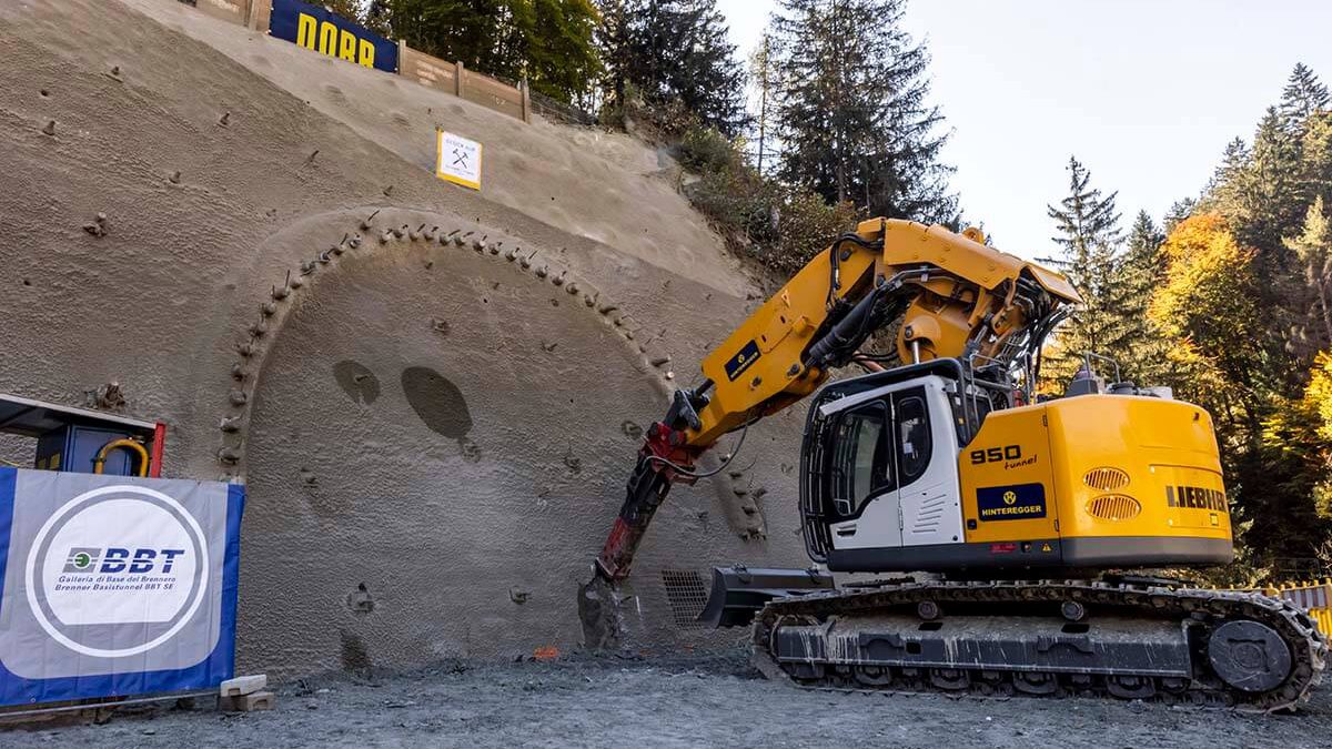 Brenner Base Tunnel Working Site