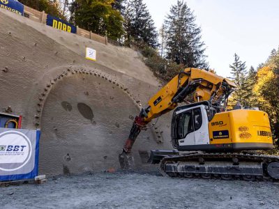 Brenner Base Tunnel Working Site