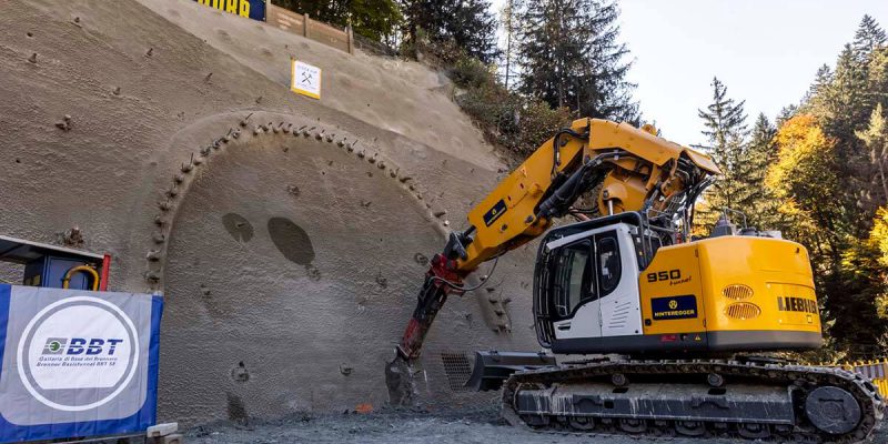 Brenner Base Tunnel Working Site