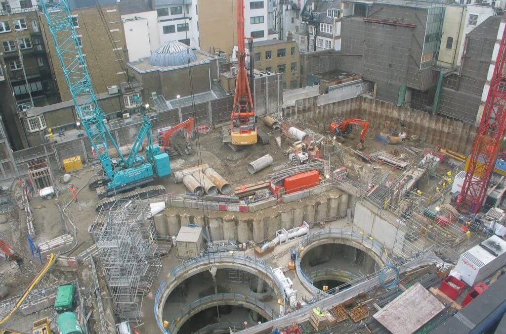 Crossrail Bond Street station Site