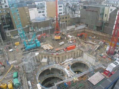 Crossrail Bond Street station Site