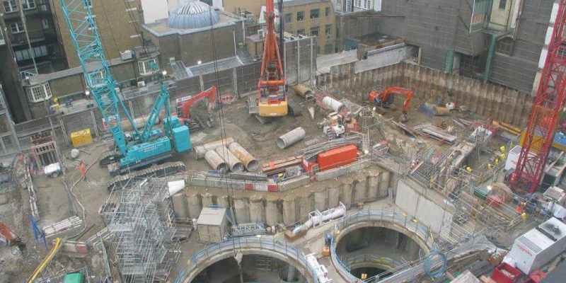 Crossrail Bond Street station Site