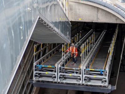 Escalator installed on Sydney Metro's Central Station site