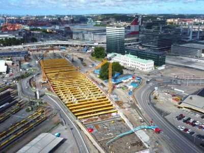 Gothenburg Central Station project site