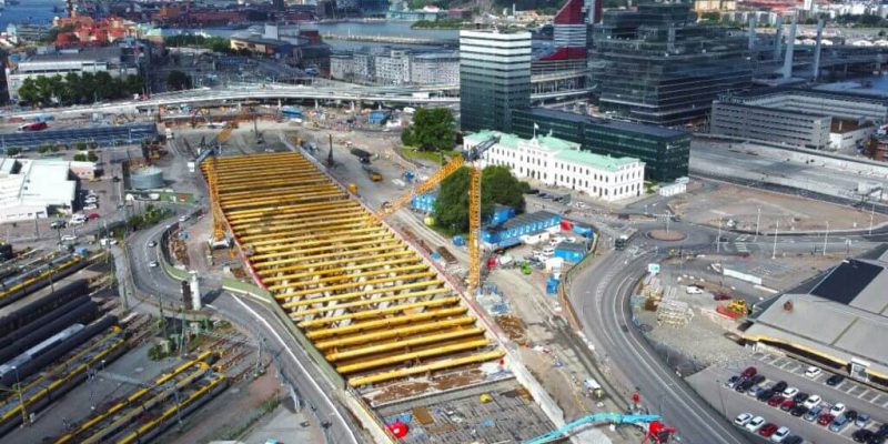 Gothenburg Central Station project site