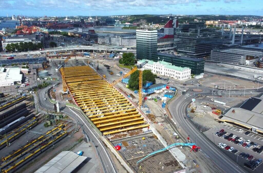 Gothenburg Central Station project site