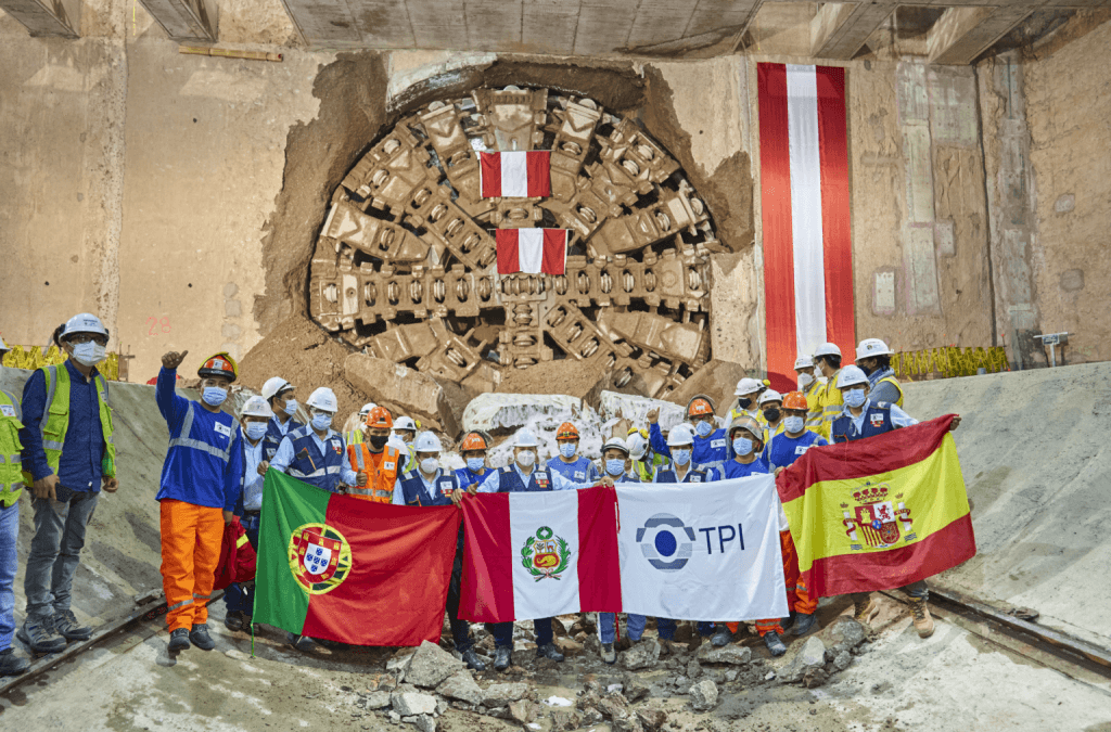 Lima Metro Line Excavation Completed