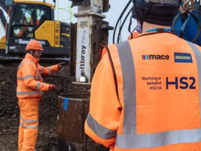 Mace and Dragados JV Staff Working for HS2