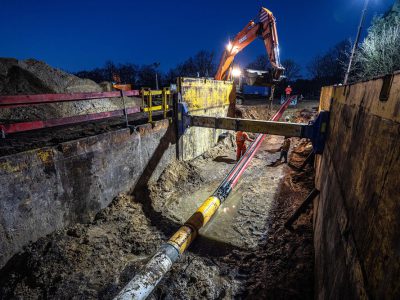 New horizontal drilling method in Tilburg Noord-Best route in the Netherlands