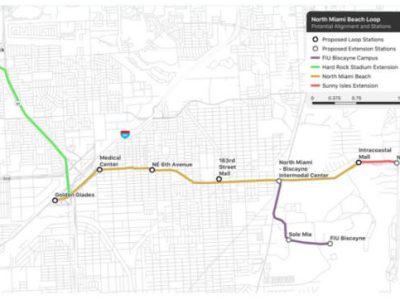 North Miami Beach Loop Map