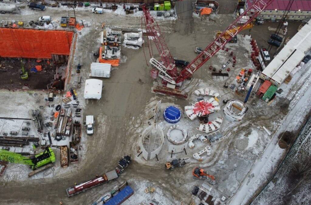 Scarborough Subway Extension Work Site