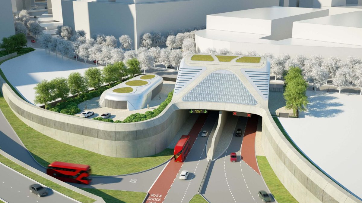 Silvertown Tunnel 3D Model