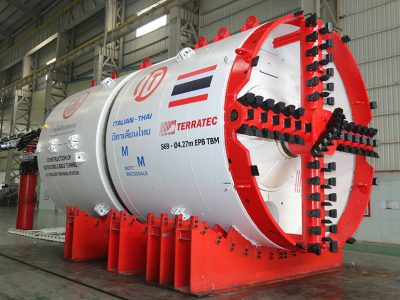 TERRATEC EPBM Ready for South Bangkok Cable Tunnel Project