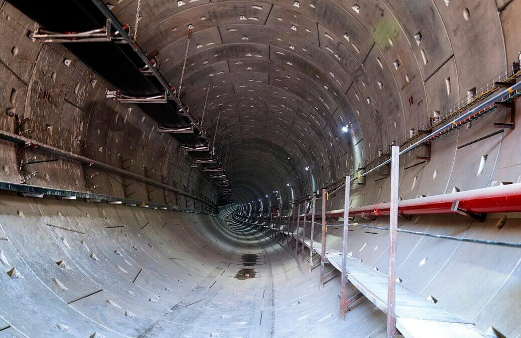 Tel Aviv LRV Purple Line Metro Tunnel