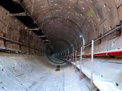 Tel Aviv LRV Purple Line Metro Tunnel