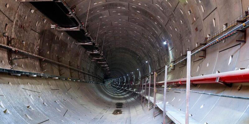 Tel Aviv LRV Purple Line Metro Tunnel