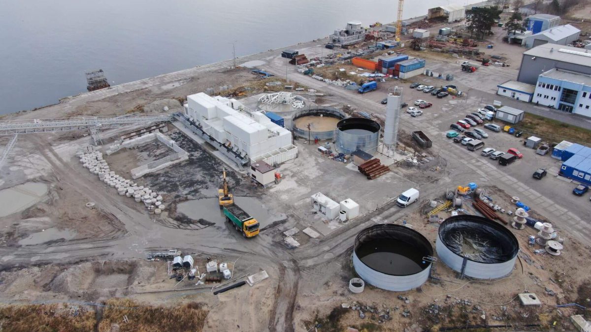 Tunnel Świną Construction Site