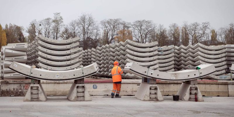 Ultra low carbon segments tested on line 18 of Grand Paris Express