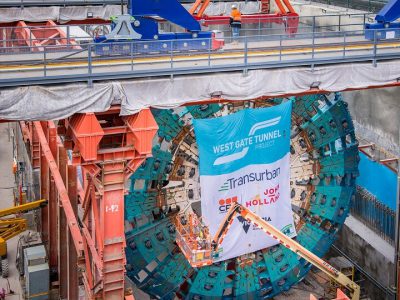 Australias largest tunnelling machine digging the West Gate Tunnel