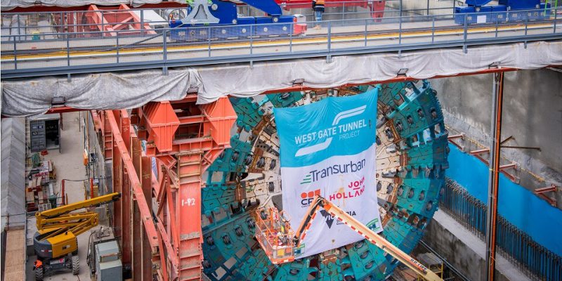 Australias largest tunnelling machine digging the West Gate Tunnel