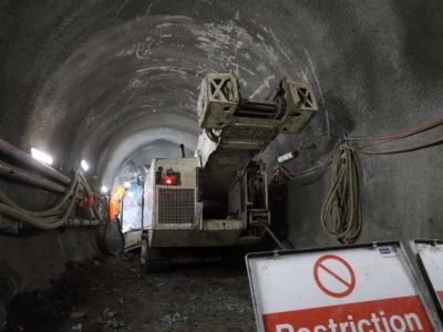 Bank Station Tunneling Process