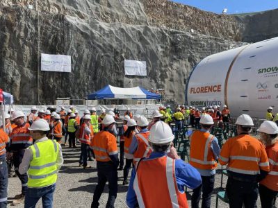 Final Snowy 2 Tunnel Boring Machine