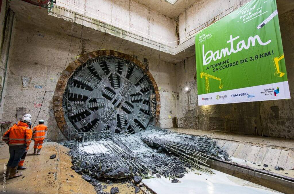 Grand Paris Express TBM Breakthrough