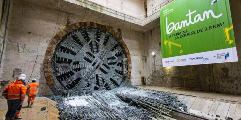 Grand Paris Express TBM Breakthrough