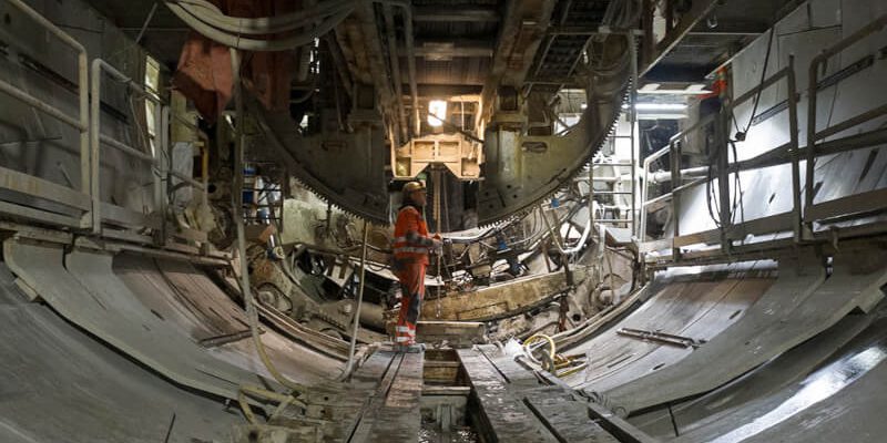 Robbins TBM in Ashbridges Bay Outfall